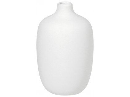 Blomus Váza bílá 8 cm nízká CEOLA