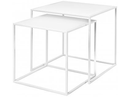 Blomus Set 2 ks konferenčních stolků bílých FERA