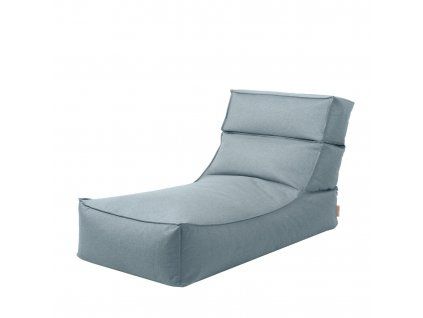 Lehátko L syntetické modré 80x150cm stay