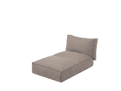 Lehátko venkovní syntetický hnědé 80x190cm stay