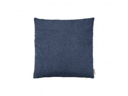 Potah na polštář Boucle 50 x 50 cm tmavě modrý Blomus