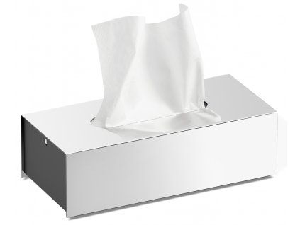 Box na papírové kapesníčky PURO nerezový lesklý ZACK