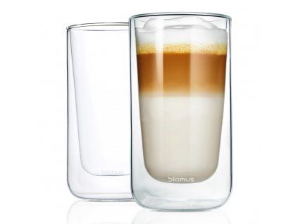 Set termosklenic na café latte NERO 320 ml BLOMUS