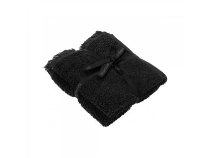 Ručník set 2 ks 30x50 cm černá FRINO  Blomus