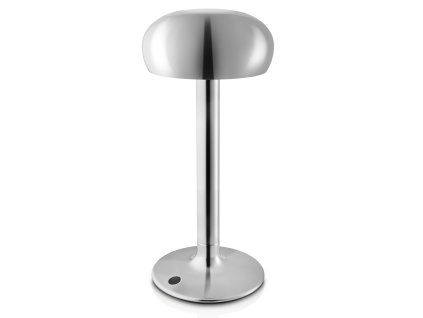 Lampa s LED žárovkou, Emendo, na baterie, chromová