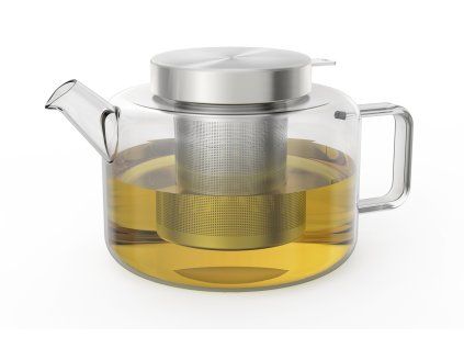 Konvička na čaj 1,2l skleněná Phoro