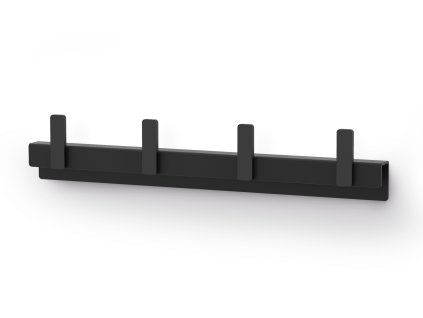 Věšák nerezový černý 24cm Potes