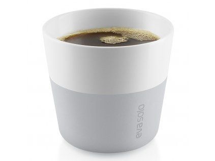 Termohrnky na kávu Lungo 230 ml 2 kusy světle šedé, Eva Solo
