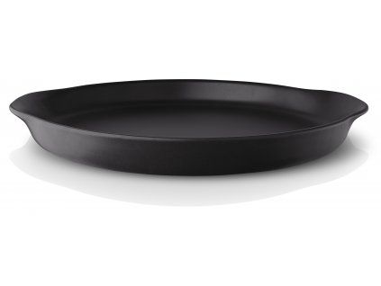 Jídelní talíř se zaoblenými kraji 25 cm Nordic černý, Eva Solo