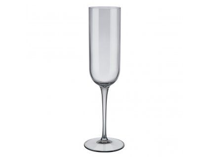 set 4 skleniček na šampaňské kouřové FUUM BLOMUS