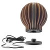 Zářívá kulatá LED lampa 15cm smok