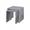 Odkládací stolek, set 2 ks VARU tundra grey Blomus