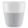 Termošálky na espresso 8 ml 2 kusy světle šedé, Eva Solo