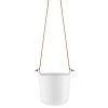 568164 Selfwatering pot Chalk white tom HIGH